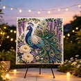 thumbnail image 3 of LOWLHOME Animal Pearl Art DIY Craft Kit, 5D Diamond Painting for Adults Beginner, Handmade Pearl Beads Dots Painting Gem Sparkling Horse Home Wall Decoration (Peacocks), 3 of 5