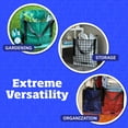 thumbnail image 5 of DURASACK® Home and Yard Tote, Heavy Duty, 16"L x 16"W x 20"H, Green, 4-Pack, 5 of 10