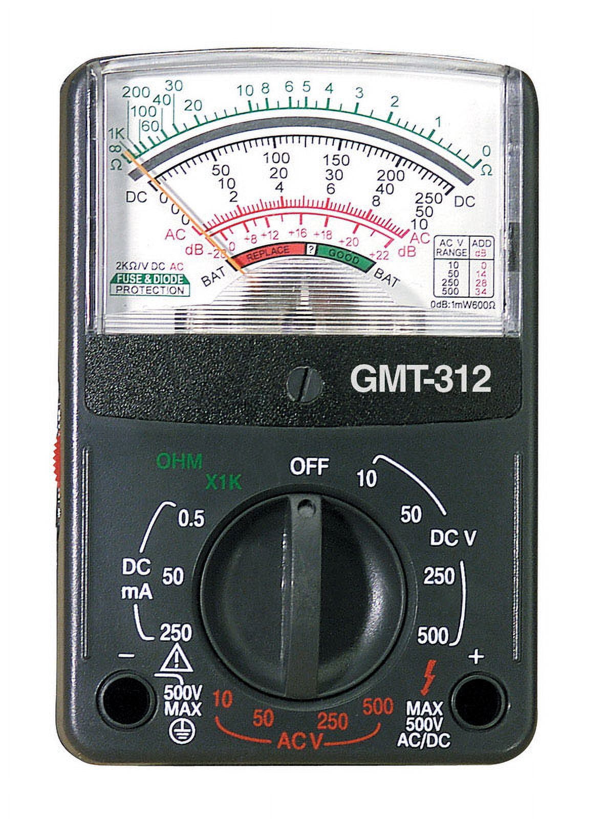 GB Electrical Gardner Bender 5-Function Analog Multimeter