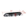 thumbnail image 2 of Astra Depot ABS Dual Slats Front Kidney Grill Grille for BMW F32 F33 F36 F82 F83 4-Series F80 M3, Carbon Fiber Pattern, 1 Pair, 2 of 6