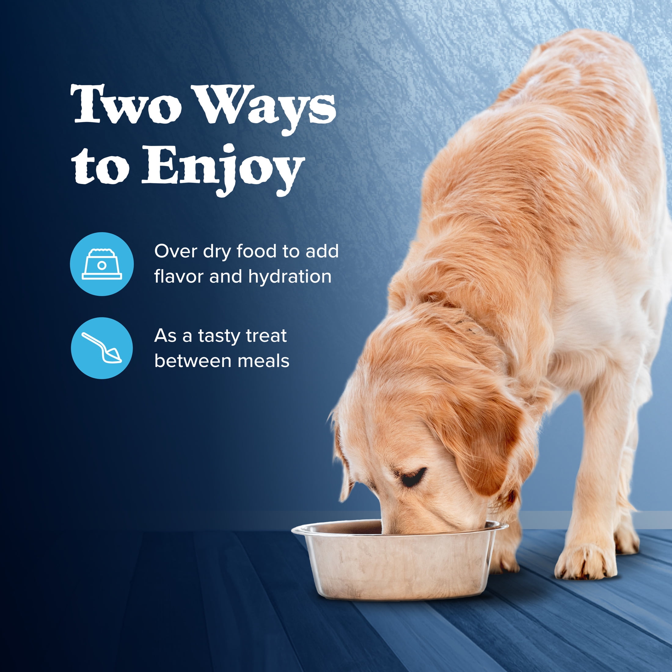 (4 pack) Blue Buffalo Wilderness Wild Cuts Wet Dog Food Toppers, Chicken & Beef, 3-oz. (12 Count)