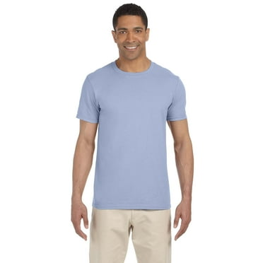 Gildan Softstyle Adult Tee , G640 , Light Blue , Large