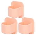thumbnail image 2 of Soporte autoadhesivo de color rosa nude para esponjas de maquillaje, rejilla de secado para herramientas cosméticas, soporte de silicona para esponjas de maquillaje, 2 of 8
