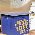 thumbnail image 5 of Graduation Keepsake Box Ecohintz Graduation Cap Fringed Keepsake Box - 2026 Class Souvenir Presentation Box - Desktop Center Decoration for Grad Party - Memorial Storage, Cap Shaped Storage, 5 of 8