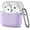 Lavender, variant on Comvin Compatible With Apple Airpods 4 Case Cover for Women Men, Silicone, Rose