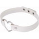 thumbnail image 3 of Atmneris PU Leather Chokers Punk Chokers for Women and Girls Necklace Jewelry Heart Style Adjustable Unisex,White, 3 of 3