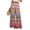 Red, variant on Minjewel Palazzo Pants for Women Print Wide Leg - High Waist Casual Trousers Pockets Elastic, Wide Leg Pants Boho Summer Trousers, Pants for Women for Beach Daily,Beige L