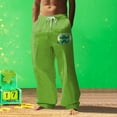 thumbnail image 2 of Zylarhe Casual Pants for Men Mens Fashion Casual Digital 3D Printing Saint Patricks Day Casual Pants Pants M Apparel, 2 of 4