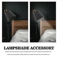 thumbnail image 3 of 2-Pack Light Bulb Lamp Shades for Wall Lamps, Chandelier Lampshades with Screen Cloth Covers, 3 of 6