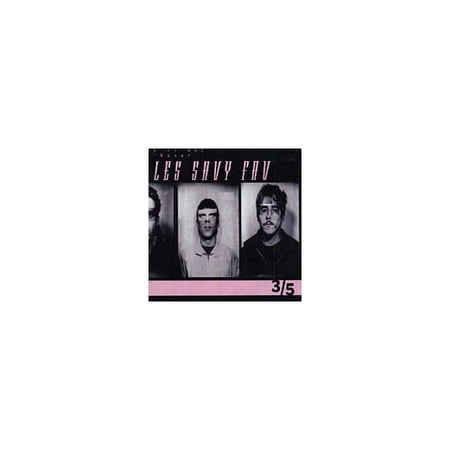 Les Savy Fav: Tim Harrington, Gibb Slife, Patrick Mahoney, Seth Thonm Jabour, Syd Butler. Recorded at Rare Book Room, Brooklyn, New York. Brooklyn, NY-based quintet Les Savy Fav juxtapose layers of art rock on a canvas of tongue and cheek Francofilia. Formed by music-loving Rhode Island School of Design students, 3/5 is their first release. Beginning with an introduction in French and hinting at the rock that is to follow, the intro fades in and out teasingly. The noodly, distorted guitar lines and crashing beats in the dirge-like opening are exactly what the remainder of the album brings. Inserting art aesthetics into music is nothing new for Rhode Islanders, and Les Savy Fav nod to geographically and audibly similar band Six Finger Satellite. Where Six Finger Satellite use high-pitched sonics, Les Savy Fav box the listeners' ears with emotional lyrics. The words from "Je t'aime" tell a story of a rich man who falls in love with his servant, even at the risk of losing his fortune upon discovery. The guitars loop around the lyrics rhythmically, pausing for dramatics and crashing down when the singing begins again. The song circles back and forth, with the words, "Je t'aime" screamed out till the end. 3/5 is great platform that leaped into Les Savy Fav's second release, THE CAT AND THE COBRA