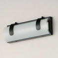 thumbnail image 5 of Clutch 1 - Light Black Modern Glass And Steel Wall Sconce, 5 of 5