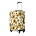 thumbnail image 2 of Wukai Sunflowers and Bees Elastic Luggage Cover: Personalized Protection for Your Suitcase - Fits 19~29-inch, Washable & Durable Travel Companion-, 2 of 8