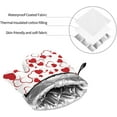 thumbnail image 6 of Valentine''s Oven Mitts and Pot Holders 4 Pcs Sets for Kitchen, Cooking Gloves Heat Resistant Oven Mitt Gloves Non Slip Potholders BBQ Gloves for Baking, Grilling, BBQ, 6 of 6
