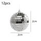 thumbnail image 2 of Las bolas de Navidad Silver Disco Reflector son fáciles de colgar para Navidad, bodas, decoración de fiestas. Ormromra CPB-SSW179-1, 2 of 5