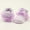 Purple, variant on 0-6Months Baby Girl Tutu Socks Bow Lace Newborn Infant Frilly Sock Cotton Short Soft Cute
