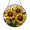 Stained Glass 5.9 Inch, variant on Sunflower Blossom Stained Glass Sun Catcher Ornament, Floral Window Hanging Decor, Nature Inspired Gift