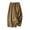 Khaki, variant on Bmisegm Women's Summer Falling Wide Leg Thin Skirt High Waisted Artistic Versatile Loose Casual Cropped Pants Pants for Women Khaki XXL