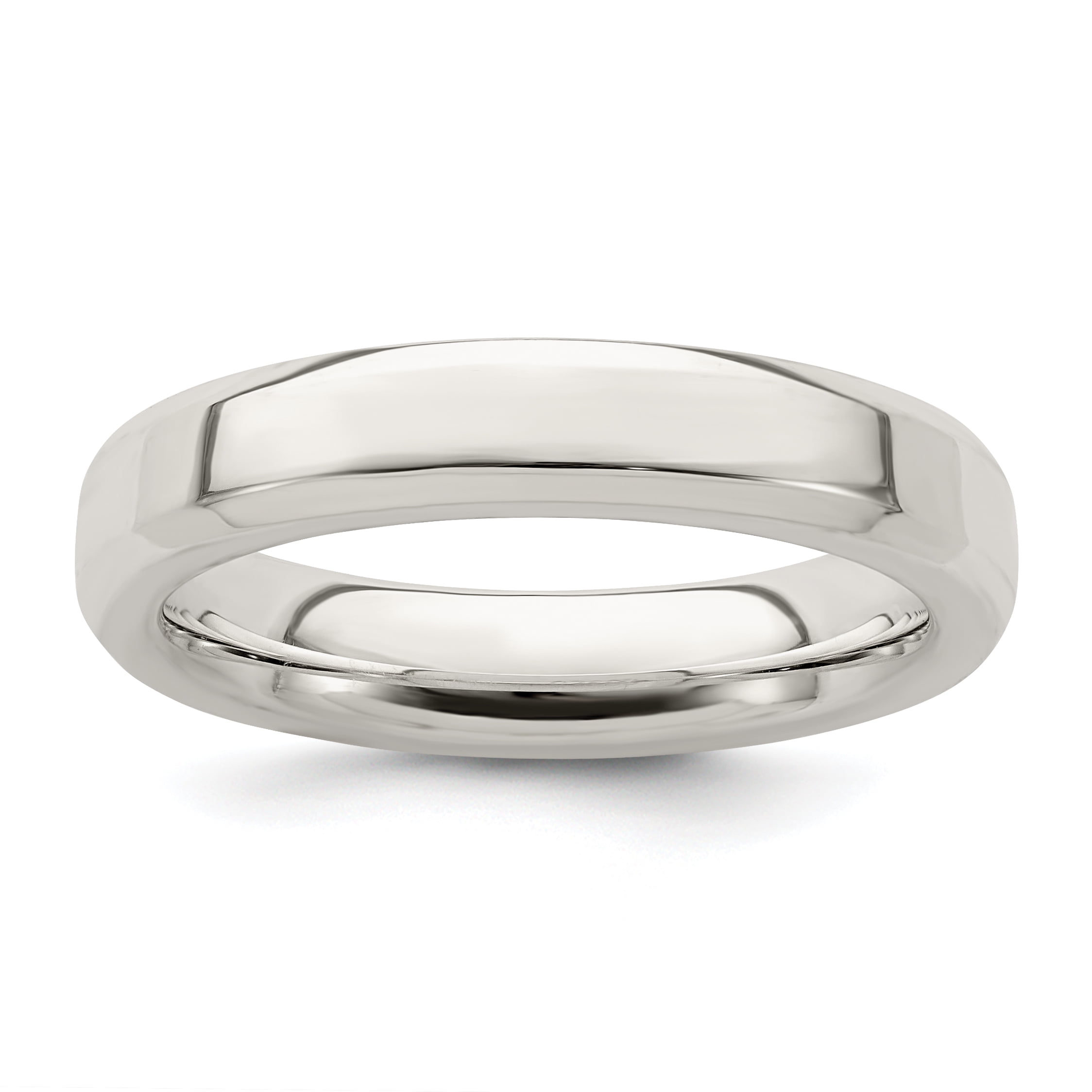 Sterling Silver 4mm Comfort Fit Band