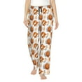 thumbnail image 2 of Goofa Cute Squirrel Printed Soft Pajama Pants for Women, Wide Leg Comfy Casual Lounge Yoga Pants-, 2 of 9