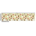 thumbnail image 3 of Ambesonne Cartoon Fabric by the Yard Upholstery, Happy Fun Forest Animals, 3 Yards, Multicolor, 3 of 5