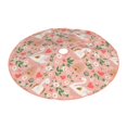 thumbnail image 2 of KLL Christmas Tree Skirt,Party Decorations Farmhouse for Christmas Decorations Holiday Party 36" -Swan And Flowers3, 2 of 6