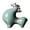 Bright Green, variant on nvzhuang Horse Statue Ceramic Tang Horse Figurine Chinese Feng Shui Tabletop Decor for Living Room Home Office