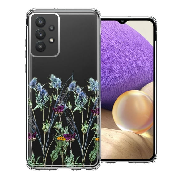 MUNDAZE For Samsung Galaxy A32 Country Dried Flowers Design Double Layer Phone Case Cover