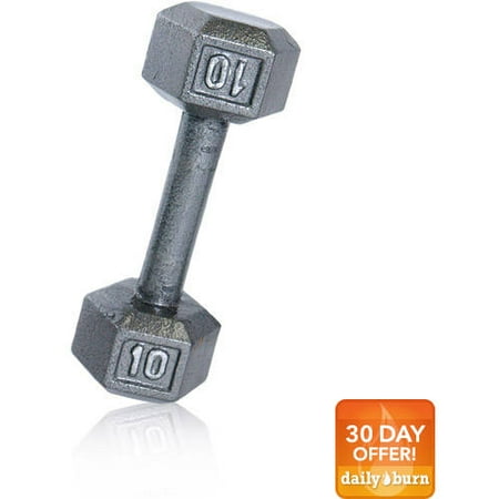CAP Barbell Cast Iron Hex Dumbbell, Single