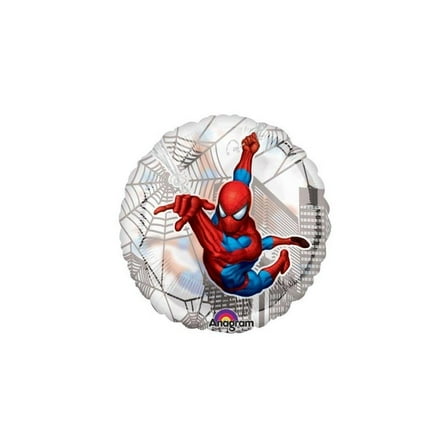 18 SPIDERMAN WEB Balloon  Party Supplies Decorations Foil Mylar Balloon