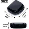 thumbnail image 2 of 6 Pcs Retainer Case With Vent Holes Tight Snap Lock Orthodontic Mouth Guard Denture Container Assorted Colors, 2 of 7