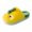 Yellow, variant on XIMIN Kids Baby Boys Girls Cute Dinosaur Cozy Plush Slippers Non Slip Cotton Knit Indoors House Bedroom Shoes Fall Winter Warm Furry Shoes