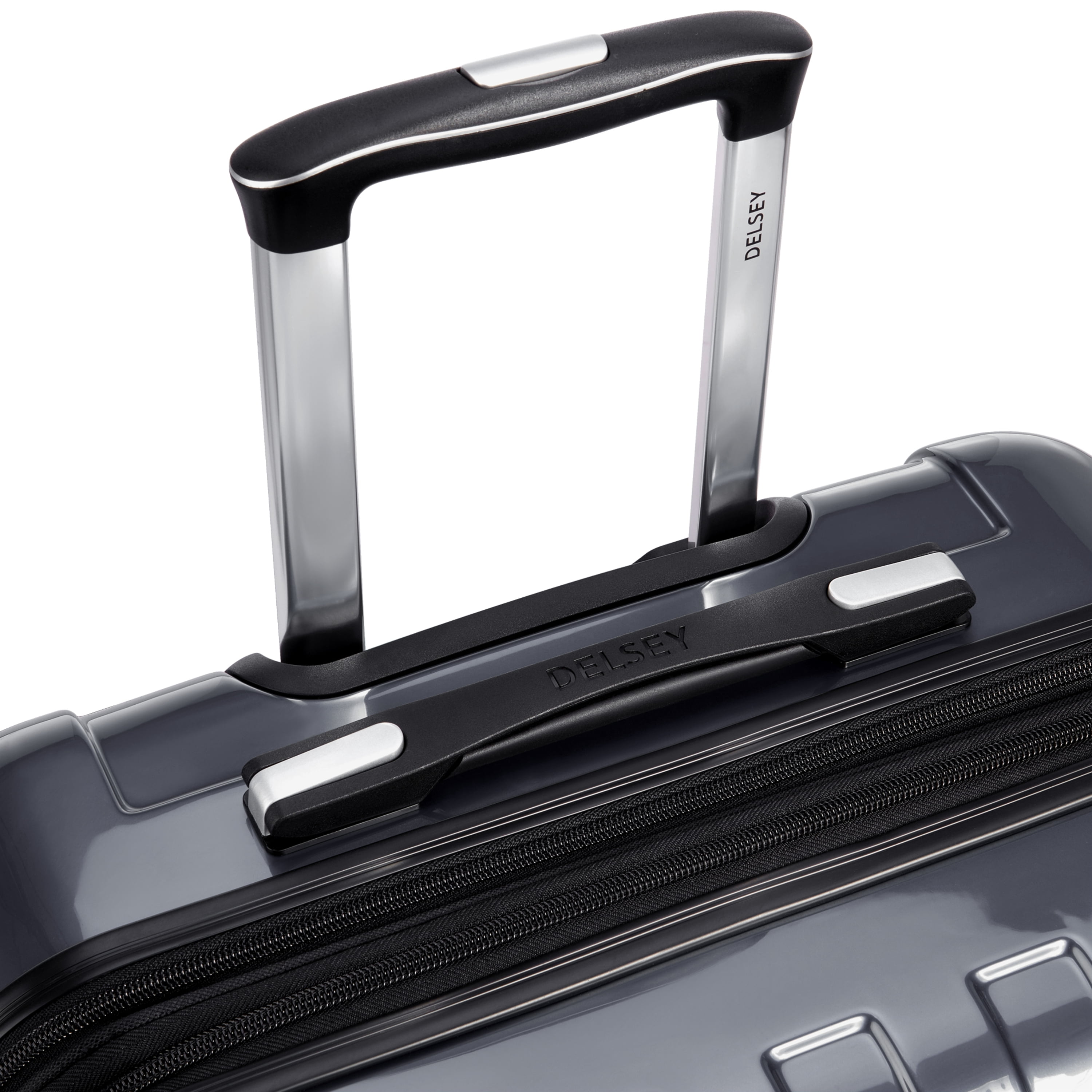 DELSEY PARIS Helium Aero 29" Hardside Expandable Spinner Checked Luggage, Steel Grey