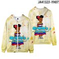 thumbnail image 1 of 3D new Gracies corner pullover hooded zipper sweatshirt, 1 of 5