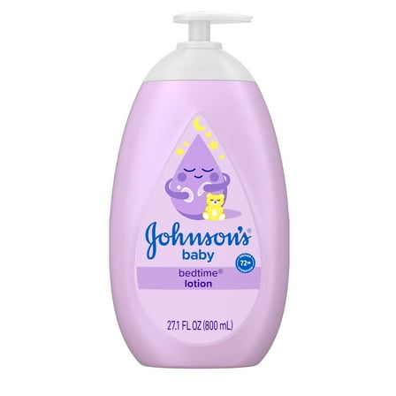 Johnson's Baby Bedtime Lotion, NaturalCalm Aromas, 27.1 fl. oz