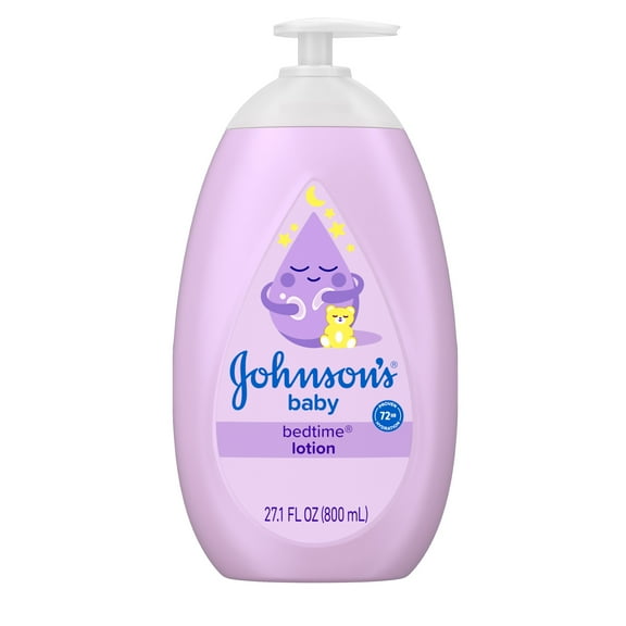 Johnson's Baby Bedtime Lotion, NaturalCalm Aromas, 27.1 fl. oz