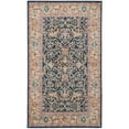 thumbnail image 4 of SAFAVIEH Madison Robina Traditional Area Rug, Navy/Cream, 9' x 12', 4 of 9