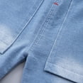 thumbnail image 6 of Boys Shorts Set Summer Clothes Cute Cartoon Short Sleeve Shirt+Denim Shorts Two Piece Set Kids Summer Outfits, 6 of 9