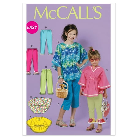 Children's/Girls' Tops, Pants and Leggings-CCE (3-4-5-6) *SEWING PATTERN*