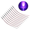 thumbnail image 2 of 10Pcs Light Emitting Diodes, Pre Wired Emitting Diode Flashlight Bulbs Electronic LED Light Diodes for Decoration, 2 of 7