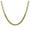 Yellow, variant on Yellow Gold 5mm Flat Herringbone Chain Necklace for Men or Women, 20" - 24"