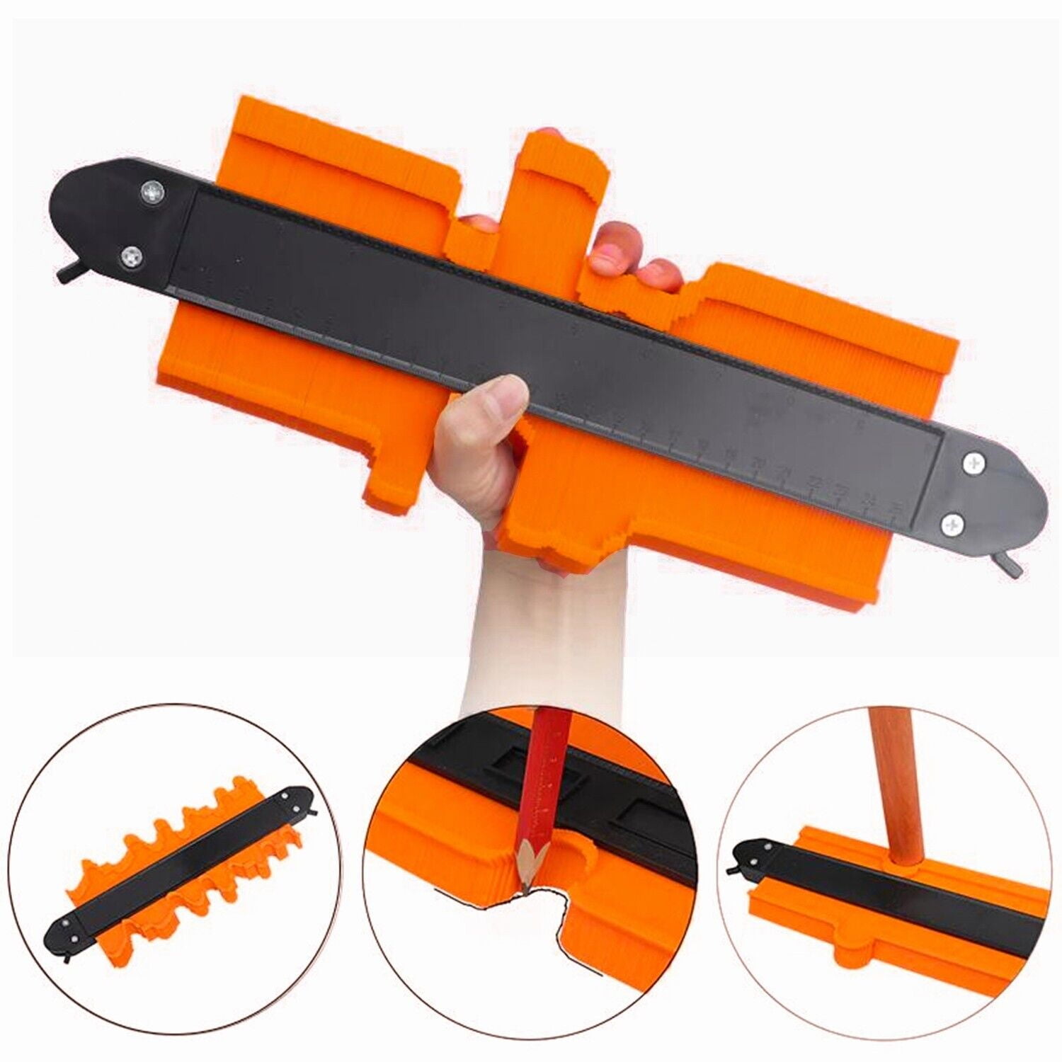 Elegant Choise Contour Gauge Profile Tool with Dual Lock Super Gauge