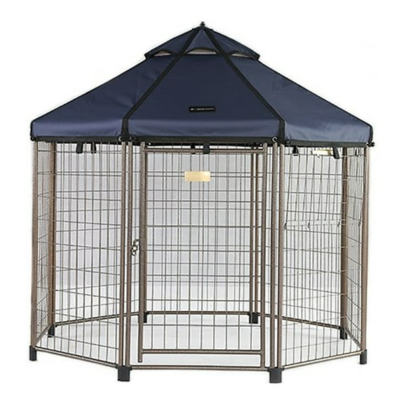 Pet Gazebo 23405CS 5 ft. Pet Gazebo with Cobalt Sky Canopy