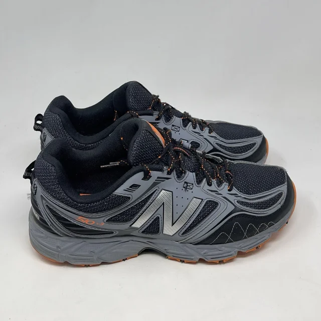 New Balance 510v3 Shoes Mens 10 4E Gray Mesh All Terrain Trail Running Sneakers