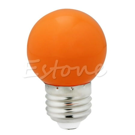 

QUSENLON 1W E27 mini LED Golf Ball Bulb Globe Light in Blue Red Green Yellow White