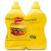 French's Classic Yellow Mustard; Big Value Twin Pack - 2 Count (30 oz.)
