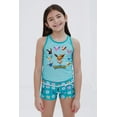 thumbnail image 2 of Pokemon Eevee Racerback UPF 50+ Tankini Top and Swim Shorts Outfit Set Little Kid to Big Kid, 2 of 5