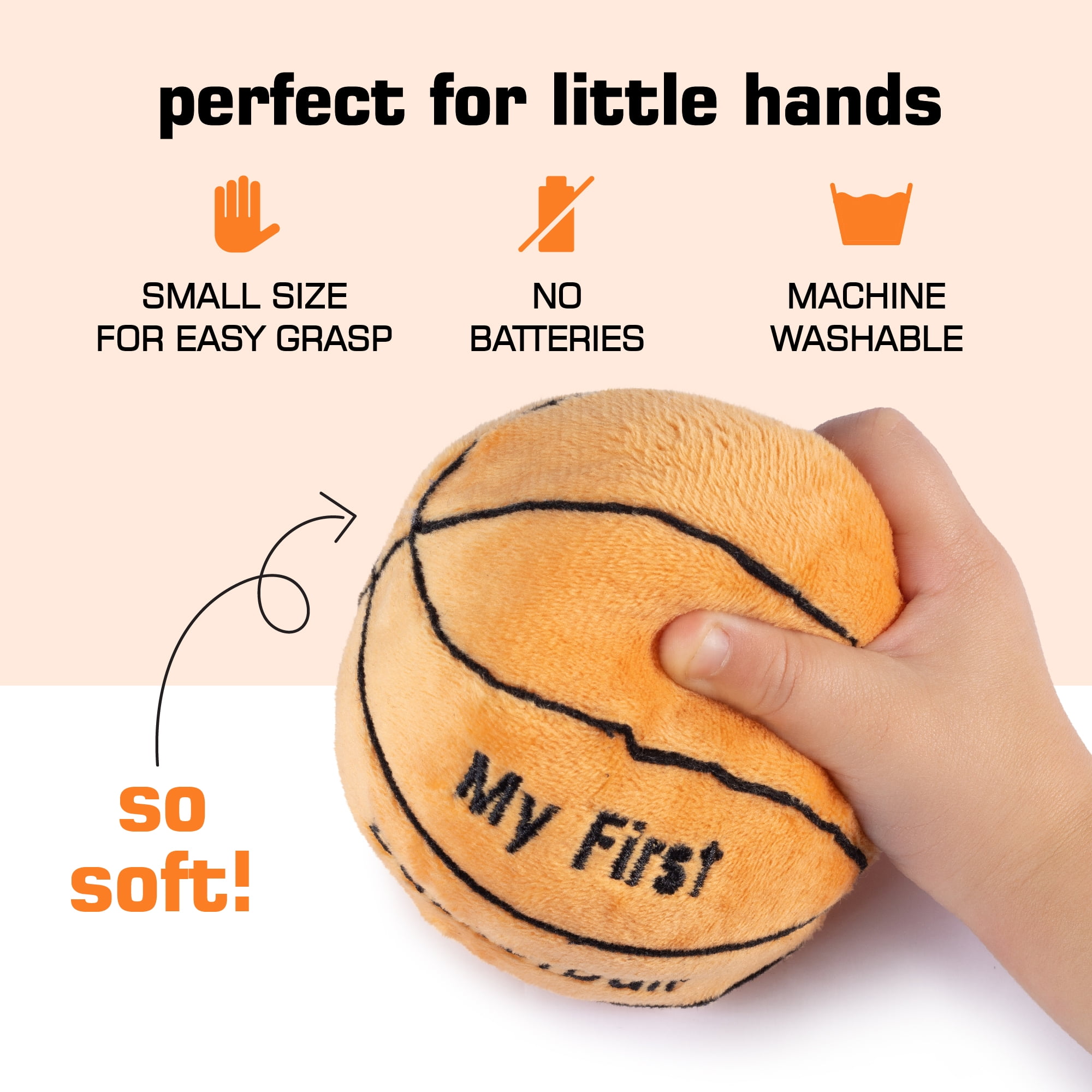 My first basketball plush cheap
