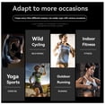 thumbnail image 3 of "Adjustable Waterproof Sports Armband - Breathable Running Phone Holder with Card Slots for Jogging Cycling Gym (Black)", 3 of 6