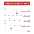 thumbnail image 2 of TRU RED 8.5 x 11 Printer Paper 20 lbs. 92 54052/TR56959, 2 of 2