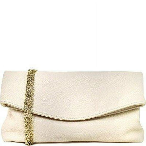 jnb foldover clutch (sand)
